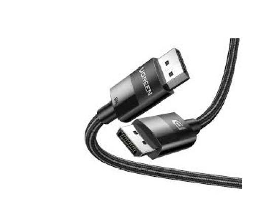 UGREEN Display Port  Male to Male DP1.4 8K Cable, Supports 1080P@240Hz/2K@165Hz/4K-144Hz/8K@60Hz,  ABS Shell Braid 1.5m (Black)