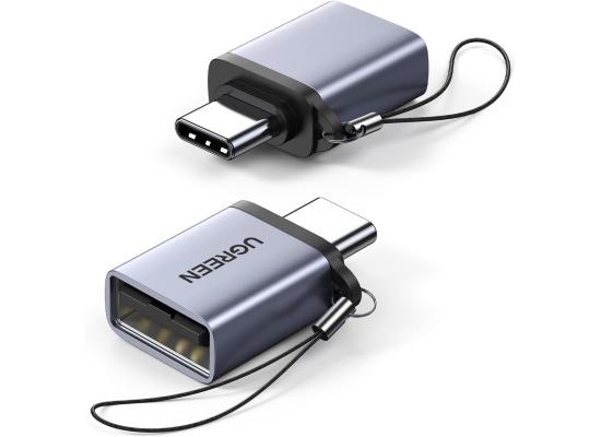 UGREEN USB-C Adapter, USB-C Male to USB 3.0 Female Adapter for MacBook Pro, iPhone 15 Plus, iPad Pro and More Type-C or Thunderbolt 3 Devices
