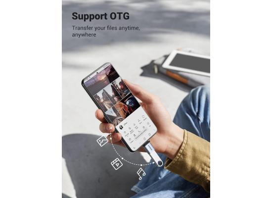 UGREEN USB-C Adapter, USB-C Male to USB 3.0 Female Adapter for MacBook Pro, iPhone 15 Plus, iPad Pro and More Type-C or Thunderbolt 3 Devices