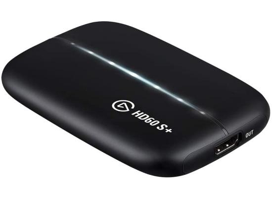 Corsair Elgato HD60 S+ USB Capture Card 1080p60 4K60 HDR10 Zero-Zag Passthrough Ultra Low Latency MultiPlatform PC/PS5/XBOX/MAC