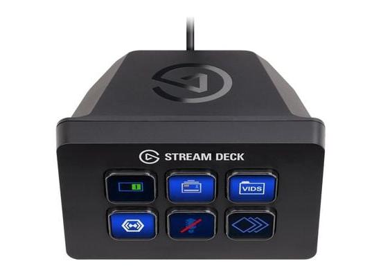 Corsair Elgato Stream Deck Mini Live Content Creation & Advanced Stream w/ 6 Customizable LCD keys, For PC & Mac USB 2.0