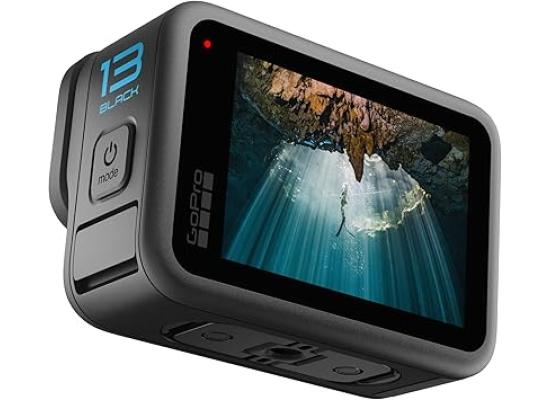 GoPro HERO13 Black - Waterproof Action Camera with 5.3K60 Video, 27MP Photo + Compatability with HB-Series Lenses
