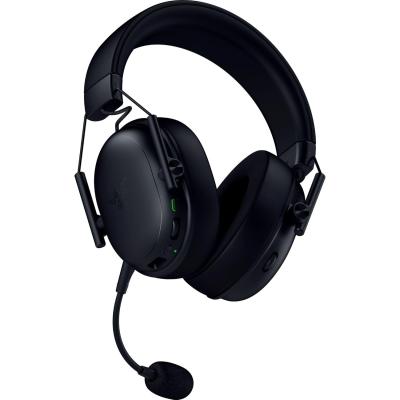 Razer BlackShark V3 Wireless Gaming Headset for PC: 50mm Drivers - Super Wideband Mic - 2.4 GHz, Bluetooth, USB - Works with Mac, PS5, Nintendo Switch, Smartphone - 70 Hr Battery - Black