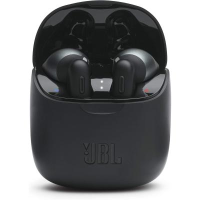 JBL Tune 225TWS True Wireless Earbud Headphones - Pure Bass Sound, Bluetooth, 25H Battery, (Black)