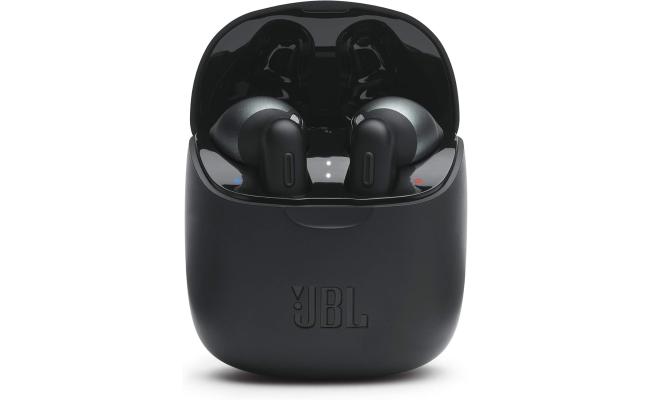 JBL Tune 225TWS True Wireless Earbud Headphones - Pure Bass Sound, Bluetooth, 25H Battery, (Black)