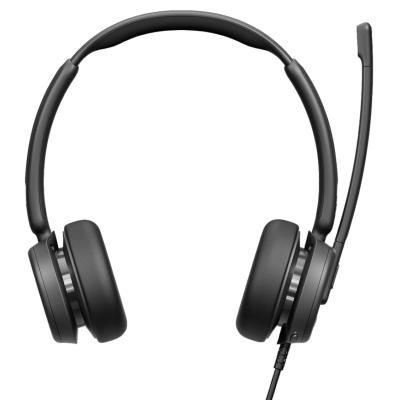 EPOS Impact 460T Wired On-Ear USB C and USB A Wired Headset Advanced noise-filtering technology transmits your voice instead of unwanted noise.