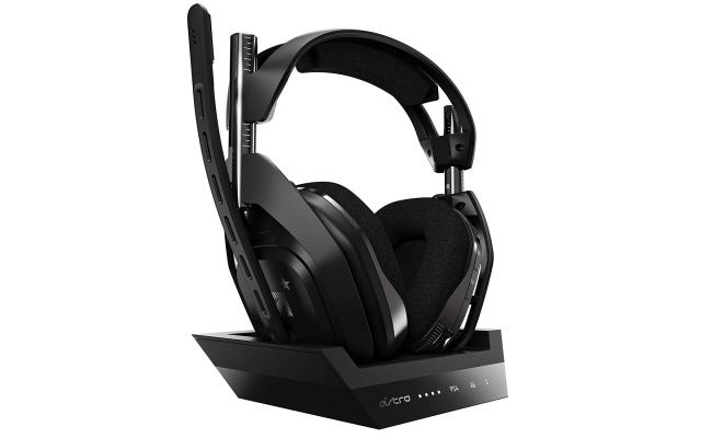 ASTRO Gaming A50 Wireless Headset + Base Station Gen 4, ANC, Dolby Audio. 3D AUDIO READY RECHARGEABLE LITHIUM-ION BATTERY 15+ hours of life. USB SOUND CARD FUNCTIONALITY