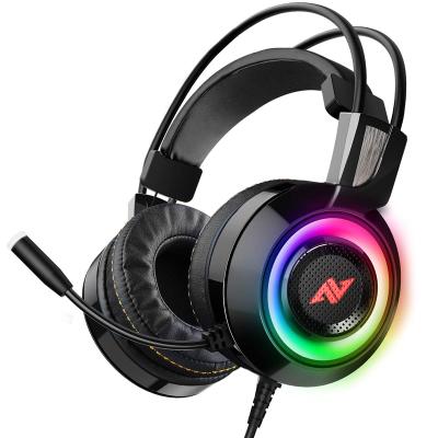 ABKONCORE CH60 REAL 7.1 -  VIVID VIBRATION & RGB - Gaming Headset