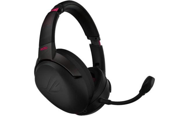 ASUS ROG Strix Go 2.4 Electro Punk Wireless Gaming Headphones with USB-C 2.4 GHz Adapter | Ai Powered Noise-Cancelling Microphone | Over-Ear Headphones for PC, Mac, Nintendo Switch, and PS4 ASUS ROG Strix Go 2.4 Electro Punk Wireless Gaming Headphones with USB-C 2.4 GHz Adapter | Ai Powered Noise-Cancelling Microphone | Over-Ear Headphones for PC, Mac, Nintendo Switch, and PS4
