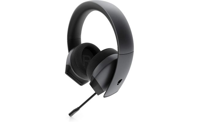 Alienware 7.1 PC Gaming Headset AW510H-Dark: 50mm Hi-Res Drivers - Noise Cancelling Mic - Multi Platform Compatible(PS4,Xbox One,Switch) via 3.5mm Jack