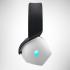 Alienware Tri-Mode Wireless Gaming Headset AW725H - Wired/Wireless, Bluetooth 5.3, Audio Output - 20 Hz, Mini-Phone (3.5mm), Battery Talk Time Up to 55 Hrs (Bluetooth), Lunar Light