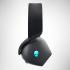 Alienware Tri-Mode Wireless Gaming Headset AW725H - Wired/Wireless, Bluetooth 5.3, Audio Output - 20 Hz, Mini-Phone (3.5mm), Battery Talk Time Up to 55 Hrs (Bluetooth), Dark Side of The Moon