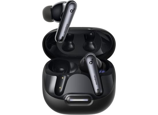 Soundcore by Anker Liberty 4 NC Wireless Earbuds, 98.5% Noise Reduction, Adaptive Noise Cancelling to Ears and Environment, Hi-Res Sound, 50H Battery, Wireless Charging, Bluetooth 5.3