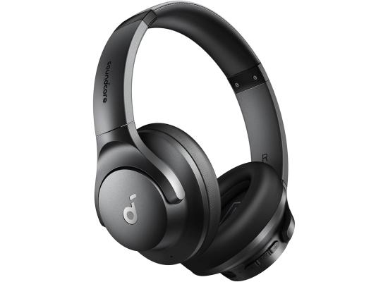 Soundcore by Anker Q20i Hybrid Active Noise Cancelling Headphones, Wireless Over-Ear Bluetooth, 40H Long ANC Playtime, Hi-Res Audio, Big Bass, Customize via an App, Transparency Mode