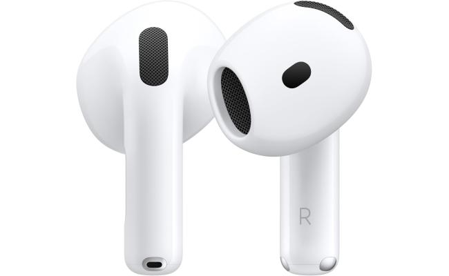 Apple AirPods 4 Wireless Earbuds, Bluetooth Headphones, with Active Noise Cancellation, Adaptive, Transparency Mode, Personalized Spatial Audio, USB-C Charging Case, Wireless Charging, H2 Chip Apple AirPods 4 Wireless Earbuds, Bluetooth Headphones, with Active Noise Cancellation, Adaptive, Transparency Mode, Personalized Spatial Audio, USB-C Charging Case, Wireless Charging, H2 Chip
