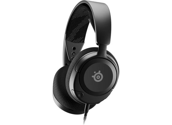 SteelSeries Arctis Nova 1 (Black) Wired 3.5mm Gaming Headset w/ Hi-Fi Driver Surround Spatial Audio Ultra Lightweight Design w/ Noise-Cancelling Mic For PC, Mac, PS5/PS4, Switch, Xbox 