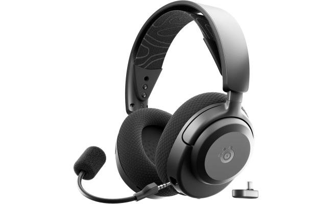 SteelSeries Arctis Nova 3P Wireless Multi-Platform Gaming Headset Mobile App Control 40 HR Battery Neodymium Magnetic Drivers 2.4GHz/Bluetooth. SteelSeries Arctis Nova 3P Wireless Multi-Platform Gaming Headset Mobile App Control 40 HR Battery Neodymium Magnetic Drivers 2.4GHz/Bluetooth.