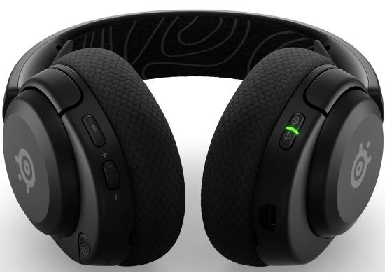 SteelSeries Arctis Nova 5 Wireless (Black) (2.4GHz/Bluetooth) Spatial Surround 7.1 Gaming Headset w/ Neodymium Magnetic Driver Up To 60 HR Battery For PC, Mac, PS5, PS4, Switch, Mobile