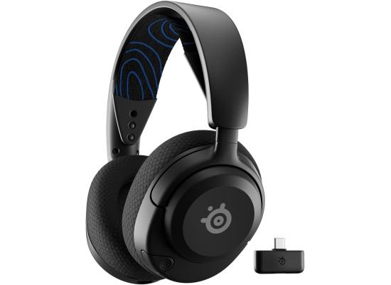 SteelSeries Arctis Nova 5P Wireless (Black) (2.4GHz/Bluetooth) Spatial Surround 7.1 Gaming Headset w/ Neodymium Magnetic Driver Up To 60 HR Battery For PC, PS5, PS4, Switch, Mobile