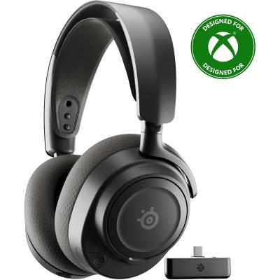 SteelSeries Arctis Nova 7X Wireless Gen 2 Gaming Headset - Real-Time App Control, 50+ HR Play, Neodymium Drivers, Mix 2.4GHz/Bluetooth - Black.
