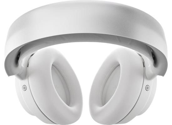 SteelSeries Arctis Nova Pro Wireless For PS & PC (White) (2.4GHz/Bluetooth/USB-C/3.5mm) (ANC) Hi-Res Gaming Headset w/ DAC & Premium Hi-Fi Drivers, AI-powered Noise Cancelling Mic - Xbox, PC, PS5, PS4, Switch, Mobile