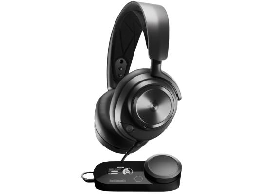 SteelSeries Arctis Nova Pro for Gaming Headset - Wired High, Fidelity Gaming Audio with Multi-System Connect, support Xbox, PC, Mac, PlayStation - Black.