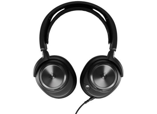SteelSeries Arctis Nova Pro for Gaming Headset - Wired High, Fidelity Gaming Audio with Multi-System Connect, support Xbox, PC, Mac, PlayStation - Black.