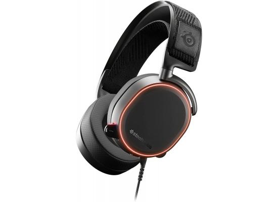 SteelSeries ARCTIS PRO High Resolution-DTS Headphone: X v2.0 Surround for PC, Wired USB Black Gaming Headset