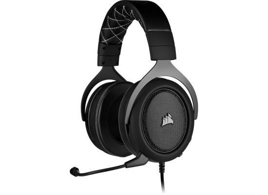 Corsair HS60 7.1 Surround Wired Gaming Headset Multi-Platform Compatibility-Carbon 
