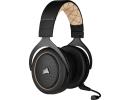 Corsair HS70 PRO 7.1 Surround Wireless Low-Latency 2.4GHz Gaming Headset w/ Memory Foam & Noise Cancelling Mic— Cream