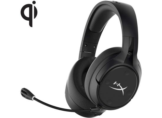 HyperX Cloud Flight S Wireless Gaming Headset, 7.1 Surround Sound, 30 Hour Battery Life, Qi Wireless Charging, Detachable Microphone with LED Mute Indicator, Compatible with PC & PS4