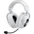 Logitech G PRO X 2 Lightspeed Wireless (White) 7.1 Surround Gaming Headset, Tri Mode (Bluetooth/2.4GHz/3.5mm) Detachable Boom Mic, 50mm Graphene Drivers, DTS:X Headphone 2.0, Up To 50 Hours Battery, For PC, PS5, PS4