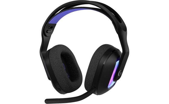 Logitech G G522 LIGHTSPEED Wireless Gaming Headset, LIGHTSYNC RGB, Full Bandwidth Mic & Advanced Synchronised Audio, Tri-Connectivity with LIGHTSPEED, Bluetooth, USB-A to USB-C for PC - Black