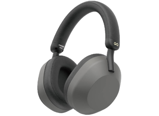 FANTECH GO TUNE WH06 Wireless (Gun Black) Comfortable & Elegant Headphone Design, Dual Connection (BT 5.3 + 3.5mm Audio), Up To 20 Hours Battery