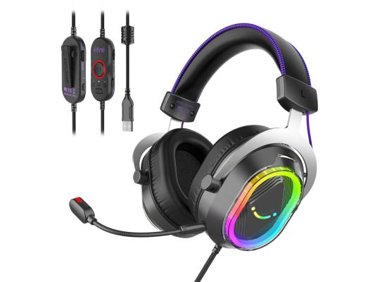 FIFINE H13 RGB Gaming Headset with 7.1 Surround Sound and MultiPlatform Support PC/PS4/PS5