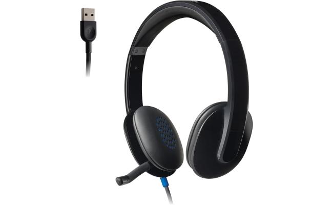Logitech  H540  High-performance USB Headset for Windows and Mac, Skype Certified