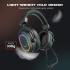 FIFINE AmpliGame H6 USB Headset for PC Gaming with RGB, In-line Controls of 7.1 Surround Sound, EQ modes Volume & Mute