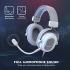 FIFINE AmpliGame H6W USB Headset for PC Gaming with RGB, In-line Controls of 7.1 Surround Sound, EQ modes Volume & Mute (White)