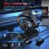 FIFINE AmpliGame H9 3.5mm Headset with USB Control Box for Mute, I/O Volume, 7.1 Surround Sound for Console/PC