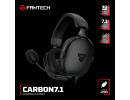 Fantech HG30 7.1 (Black) Virtual Surround USB Wired Ultra Comfort Gaming Headset w/ Omnidirectional Noise Cancelling Microphone & Built-In Volume Controls
