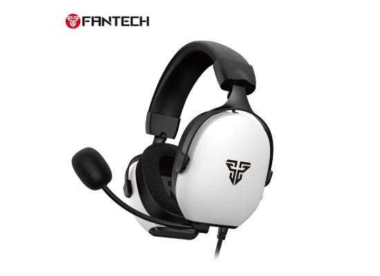 Fantech HG30 7.1 (White) Virtual Surround USB Wired Ultra Comfort Gaming Headset w/ Omnidirectional Noise Cancelling Microphone & Built-In Volume Controls
