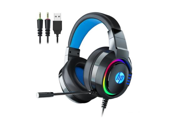 HP DHE-8003UM Stereo 3.5mm Gaming Headset with Microphone & Led