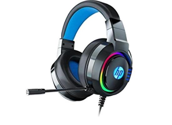 HP DHE-8003UM Stereo 3.5mm Gaming Headset with Microphone & Led 