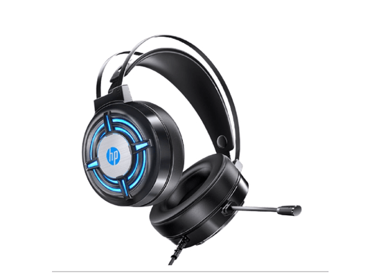 HP H120 Stereo 3.5mm Gaming Headset W/ Microphone & USB Led Lighting