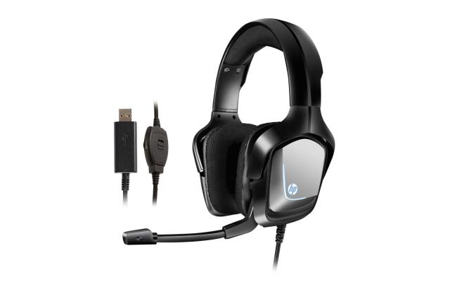 HP H220G USB 2.0 Stereo Gaming Headset W/ Microphone & Led Lighting