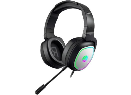 HP H360G Stereo 3.5mm Spatial Surround Effect Lightweight Gaming Headset W/ Flexible Microphone & USB Led Lighting