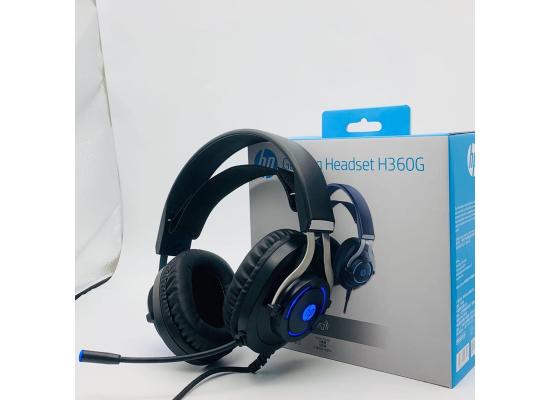 HP H360G Stereo Usb2.0 Gaming Headset with Microphone & Blue Led Light
