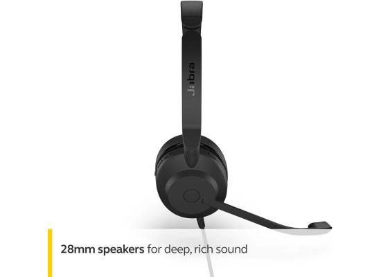 Jabra Connect 4h - USB-C Wired Headset,  Jabra Connect 4h makes sure your voice always comes through loud and clear.