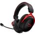 HyperX Cloud II Wireless - Gaming Headset for PC, PS4,Battery Up to 30 Hours, 7.1 Surround Sound, Memory Foam, Detachable Noise Cancelling Microphone with Mic Monitoring