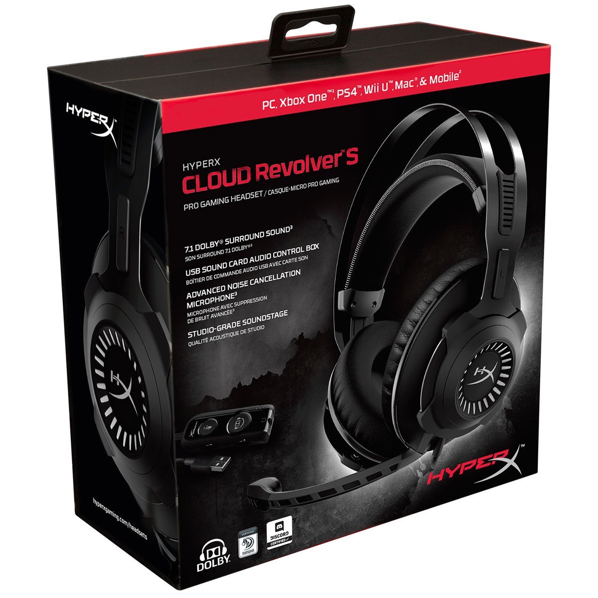 HyperX Cloud Revolver S Dolby Surround 7.1 Gaming Headset